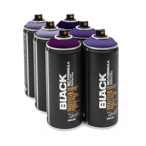 Montana BLACK - Purple Set