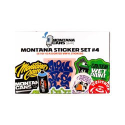 Montana-Cans Stickers Set #4
