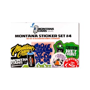 Montana-Cans Stickers Set #4
