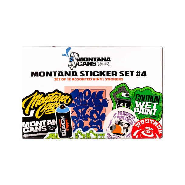 Montana-Cans Stickers Set #4