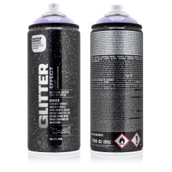 Montana Glitter Effekt Spraymaling - Amethyst, 400ml.