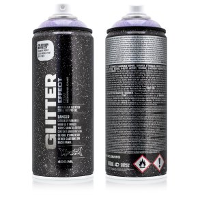 Montana Glitter Effekt Spraymaling - Amethyst, 400ml.