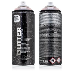 Montana Glitter Effekt Spraymaling - Dusty Gold, 400ml.