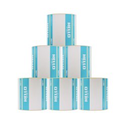 Montana Sticker "Hello my name is" 500-Pak