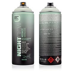 Montana Night Glow Effekt Spraymaling - Green, 400ml.