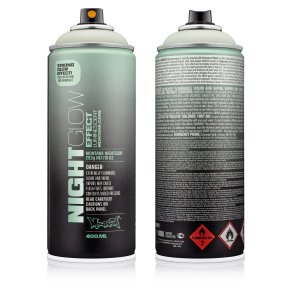 Montana Night Glow Effekt Spraymaling - Green, 400ml.