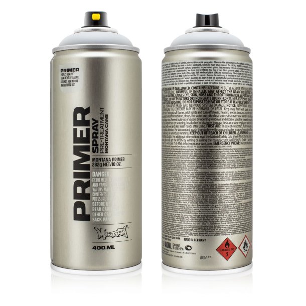 Montana Aluminium Primer Spray, 400ml.