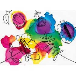 Marabu Alcohol Ink, Flowers Set