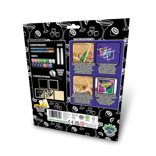 Wooden Art Craft Kit - Margarita