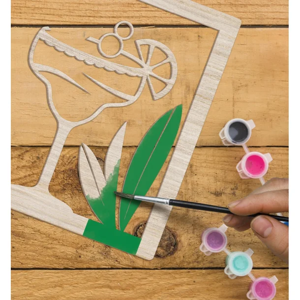 Wooden Art Craft Kit - Margarita