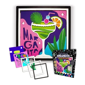 Wooden Art Craft Kit - Margarita