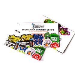 Montana-Cans Stickers Set #4