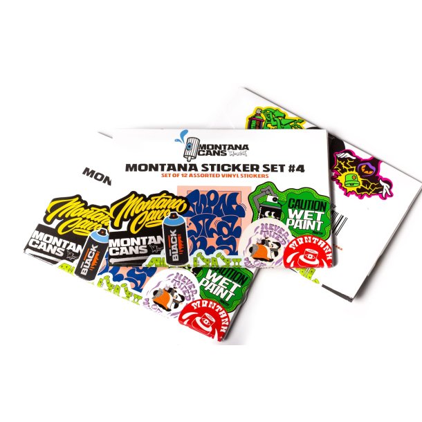 Montana-Cans Stickers Set #4