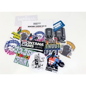 Montana-Cans Stickers Set #3