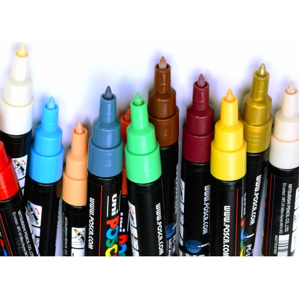 POSCA PC-1M 0,7 mm Fuldt Sortiment (1x29)
