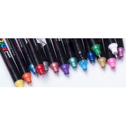 POSCA PC 1MR 0,7 mm Fuldt Sortiment (1x22)