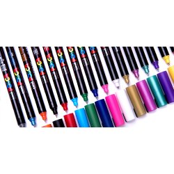 POSCA PC 1MR 0,7 mm Fuldt Sortiment (1x22)