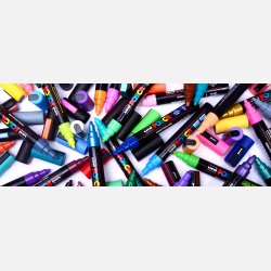 POSCA PC-5M 1,8 - 2,5 mm Fuldt Sortiment (1x49)