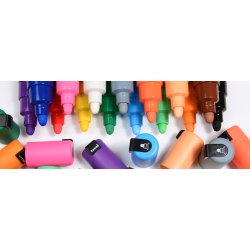 POSCA PC-7M 4.5 - 5.5 MM Fuldt Sortiment (1x15)