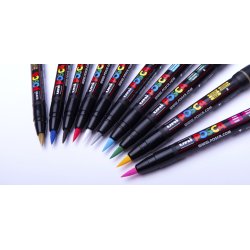 POSCA PCF-350 1-10 mm Fuldt Sortiment (1x10)