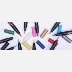 POSCA PCF-350 1-10 mm Fuldt Sortiment (1x10)