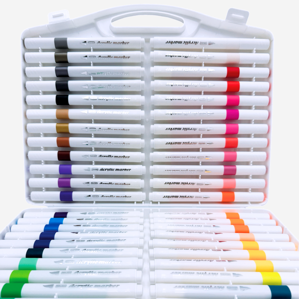 Roholt Studio, 48-stk. Akryl Markers