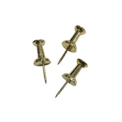 Tegnestifter i guldfarve - 80-pak