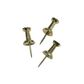 Tegnestifter i guldfarve - 80-pak