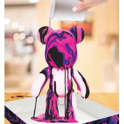 Marble Bear Kit - Pink