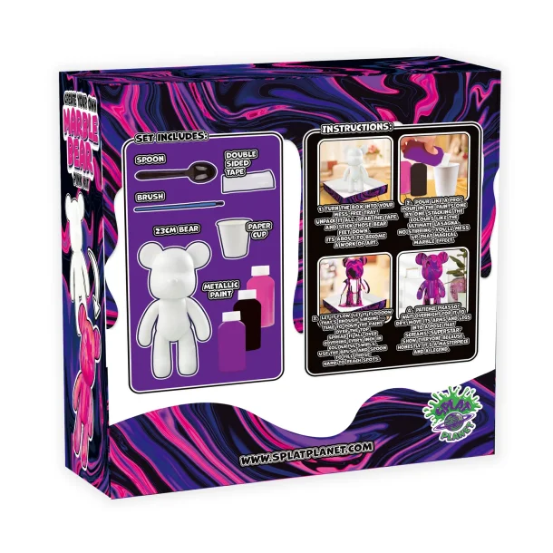 Marble Bear Kit - Pink