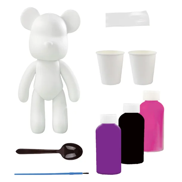 Marble Bear Kit - Pink