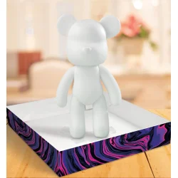 Marble Bear Kit - Pink