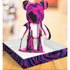 Marble Bear Kit - Pink
