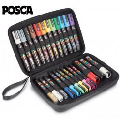 Posca Kuffert 24-pk