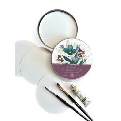 Hahnemhle Rund Akvarelpapir i Metalske