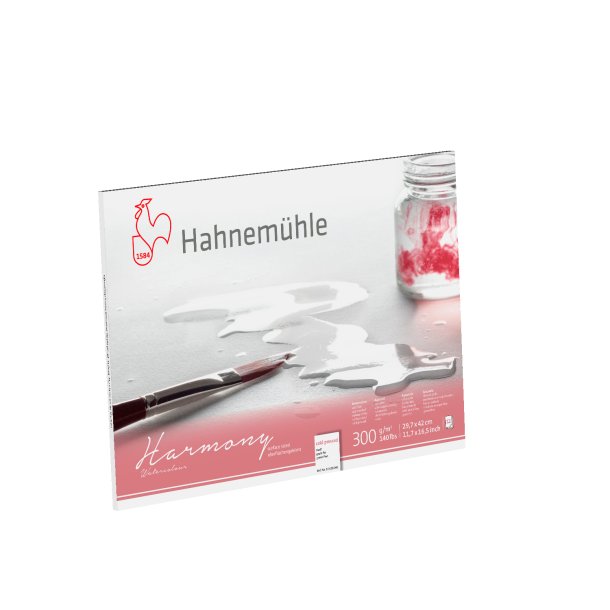 Hahnem&uuml;hle Akvarelpapir "Harmony" Koldpresset