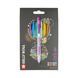 Sakura Gelly Roll Metallic Retractable Gel Pens, 10-Pack
