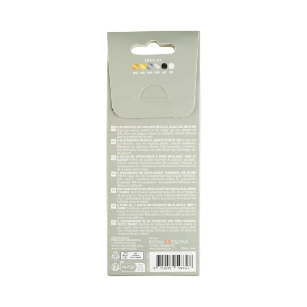 Sakura Gelly Roll Retractable Gel Pens, Special 6-Pack