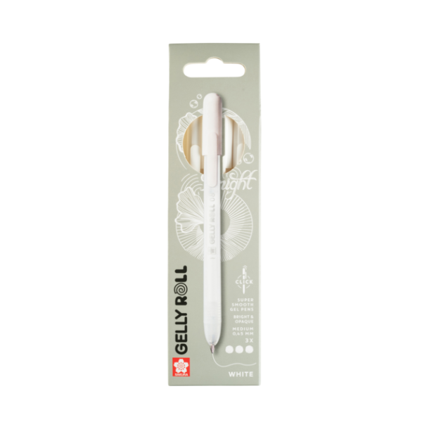 Gelly Roll Click - White 3-Pak