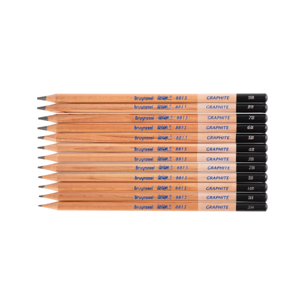 Bruynzeel Design Grafitblyanter 12-pak