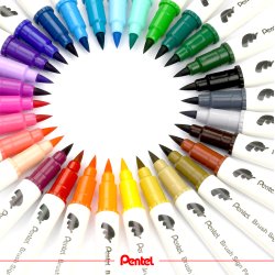 Pentel Brush Twinmarker