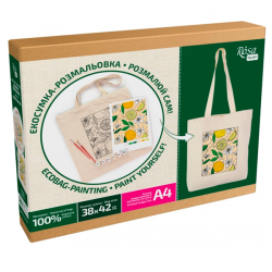 Ecobag - Mal Selv - Lemons 38x42 cm