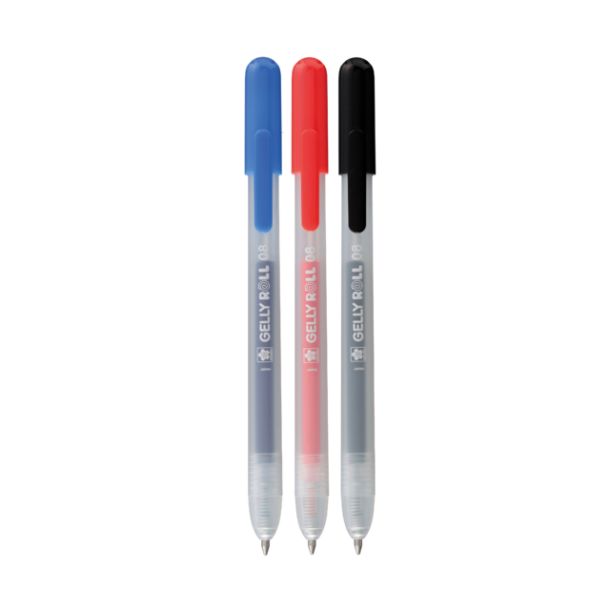 Gelly Roll Click - Red, Blue &amp; Black 3-Pak