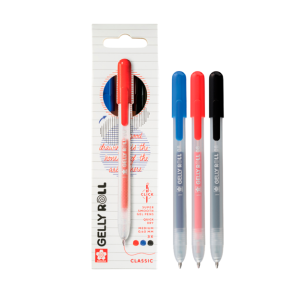 Gelly Roll Click - Red, Blue & Black 3-Pak