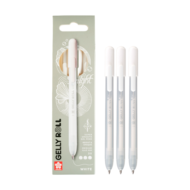 Gelly Roll Click - White 3-Pak