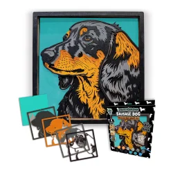 Wooden Art Craft Kit - Sausage Dog