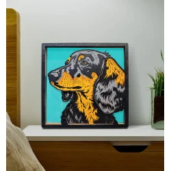 Wooden Art Craft Kit - Sausage Dog