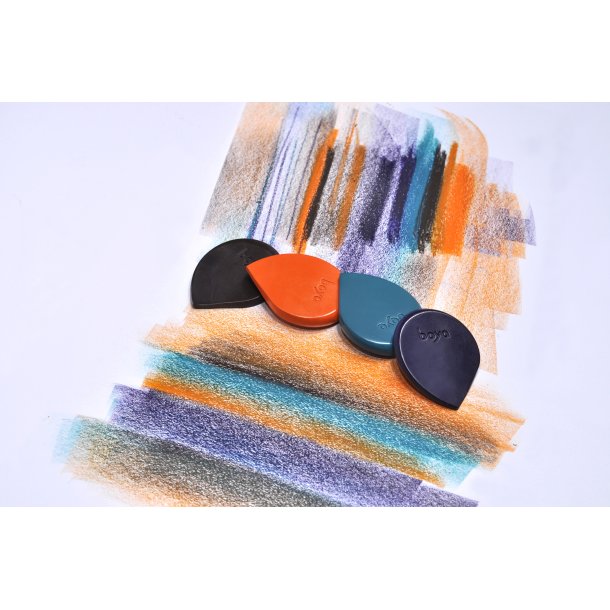 BOYA Crayons 4-Pak - Secondary