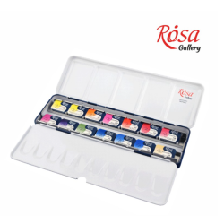 Rosa Gallery "Botanical" Akvarelbrikker - 14-Pan st