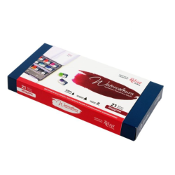 Rosa Gallery "Modern" Akvarelbrikker - 21-Pan st